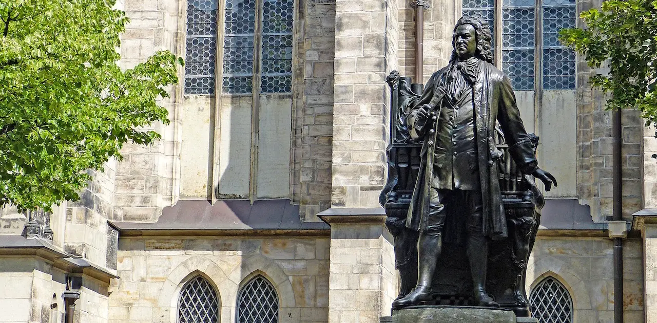 Denkmal Johann Sebastian Bachs. Foto: pixabay