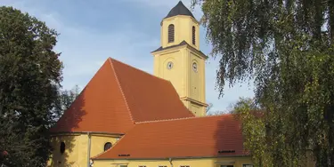 Die Dorfkirche in Halbe. Foto: Martina Morgenstern