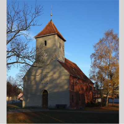 Die Dorfkirche in Göttlin. Foto: Förderverein Alte Kirchen