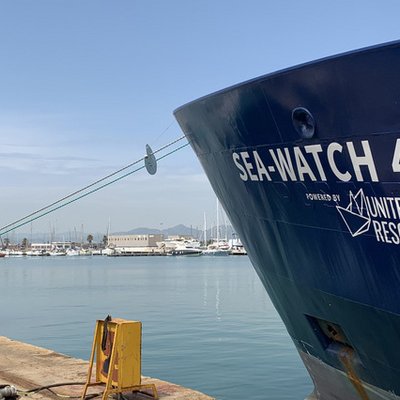 Die Sea-Watch 4 von United4Rescue fährt wieder. Foto: Philipp Guggenmoos / Seawatch