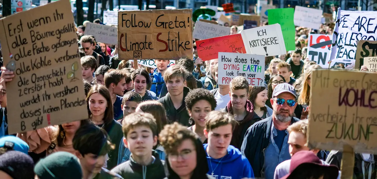 Klimastreik in München. © Fridays for Future Deutschland